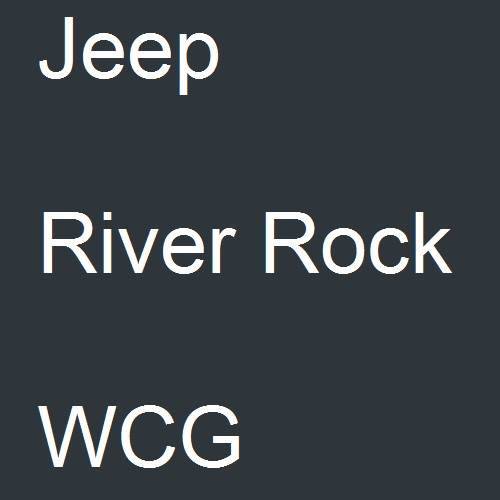 Jeep, River Rock, WCG.